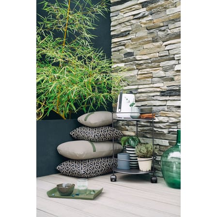 Plateau Alto métal vert / Acier - 36 x 23 cm - Fermob