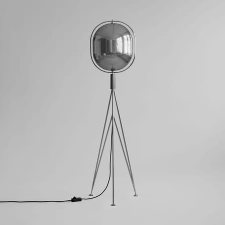 Stehleuchte Pearl metall silber / Metall, perforiert - 101 COPENHAGEN