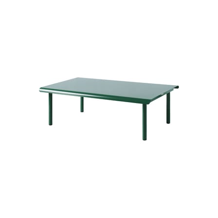 Table basse Patio métal vert / 110 x 70 x H 36 cm - Tolix