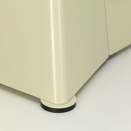 Tabouret Métallique métal blanc / Jean Prouvé, 1936 - Vitra