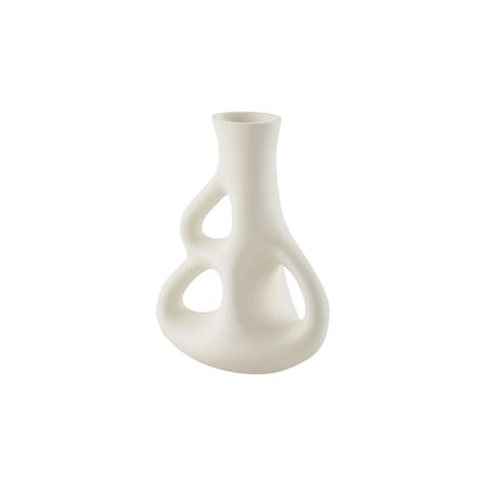 Vase Three Ears Small céramique blanc / H 21 cm - Pols Potten