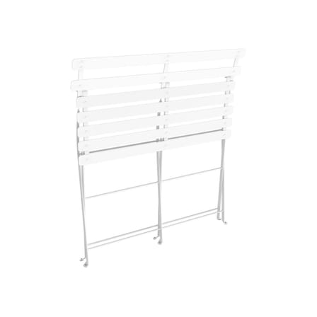 Banquette Bistro métal blanc / Pliante - 2 places / L 88 cm - Fermob