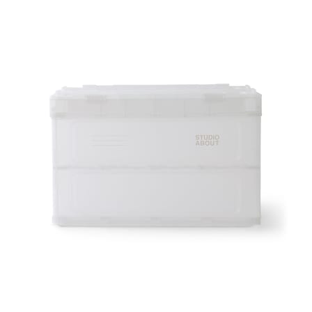 Boîte Blox Large plastique transparent / 59.5 x 41 x H 38.5 cm - STUDIO ABOUT