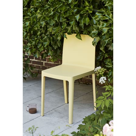 Chaise Elementaire plastique jaune / Bouroullec, 2018 - Hay