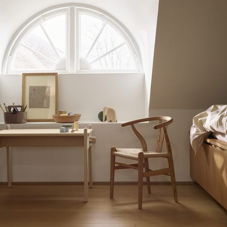 Chaise enfant CH24 Wishbone Chair bois naturel / Hans J. Wegner, 1950 - CARL HANSEN & SON