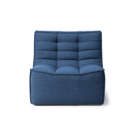 Chauffeuse N701 tissu bleu - Ethnicraft
