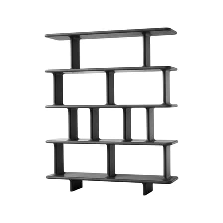 Étagère Archivo JH45 by Jaime Hayon bois gris / L 140 x H 168 cm - &tradition