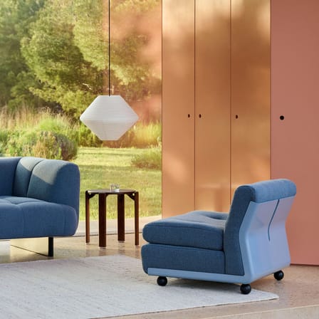 Fauteuil rembourré Amanta / Réédition 1966, Mario Bellini - Hay