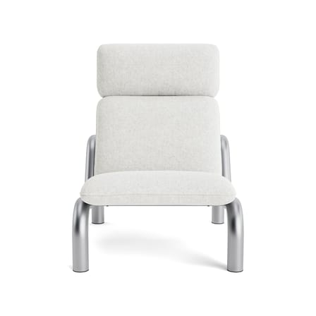 Fauteuil rembourré Tube tissu blanc - Normann Copenhagen