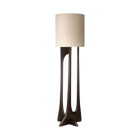Flow Floor lamp textile beige / Height: 176 cm - Ethnicraft