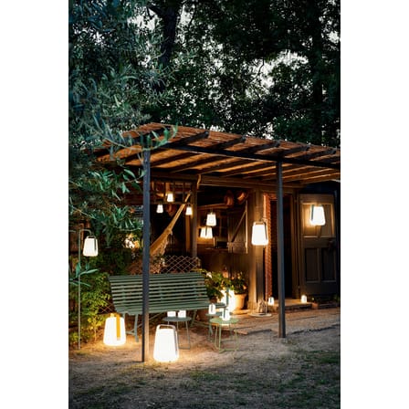 Accessoire  métal noir / Pied Small pour lampes Balad - H 157 cm - Fermob