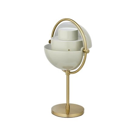 Lampe extérieur sans fil rechargeable Multi-Lite métal gris / Louis Weisdorf, 1972 - Gubi