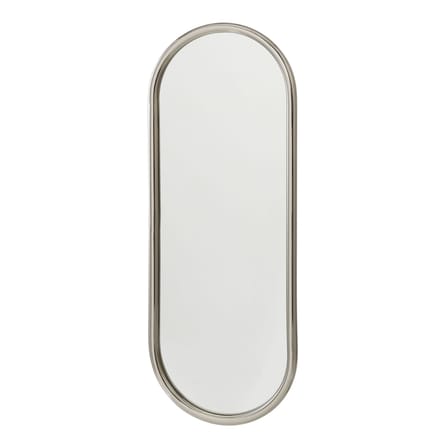 Miroir mural Angui argent métal / L 39 x H 108 cm - AYTM