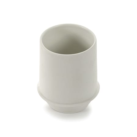 Dune Mug ceramic white / By Kelly Wearstler - Set of 2 - Ø 9 x H 11.5 cm - Serax