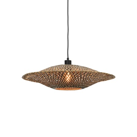 Pendelleuchte Bali Medium holz natur / Bambus - Ø 60 cm - GOOD&MOJO