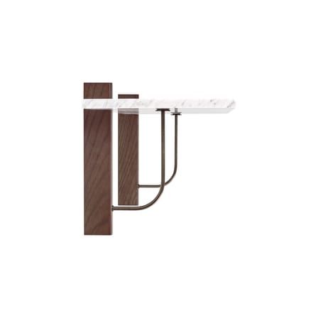 Regal Corbel marmor weiß / L 100 cm - Audo Copenhagen