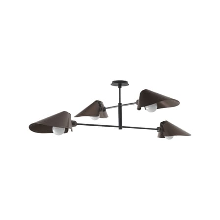 Suspension Bonnet SC91 métal marron / L 140 x H 40 cm - &tradition