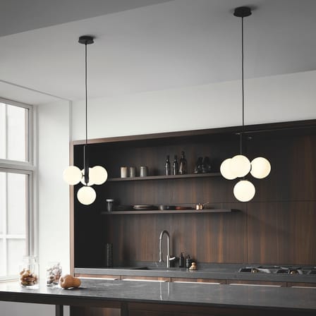 Suspension Miira 4 verre / Ø 38 cm - NUURA