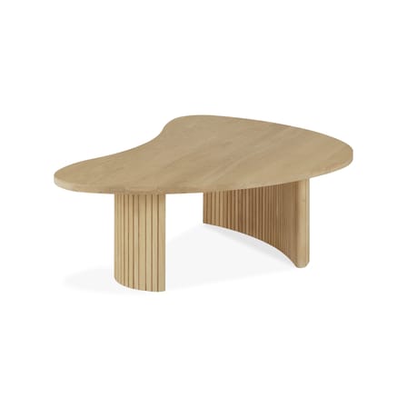 Table basse Boomerang bois naturel / 90 x 61 x H 29 cm - Chêne - Ethnicraft