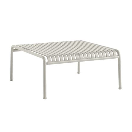 Table basse Palissade métal gris / 81,5 x 86 x H 38 cm - Bouroullec, 2016 - Hay