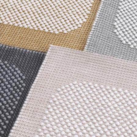 Tapis Pebble  gris / Tissé main - 170 x 240 cm - Muuto