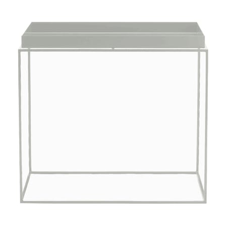 Table basse Tray métal gris / 60 x 40 x H 54 cm - Hay