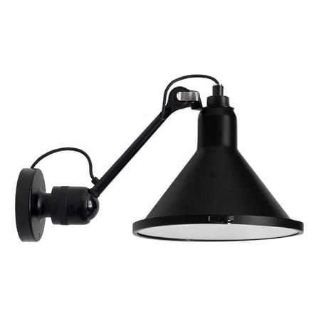 304 XL Outdoor Seaside Outdoor wall light metal black / Adjustable - Ø 32 cm / Cone - DCW éditions