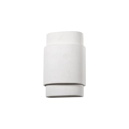 Applique Terres de rêves - Pierre céramique blanc / L 18,5 x H 28 cm - Serax