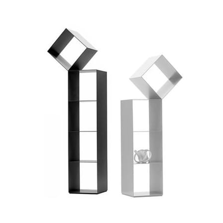 Bibliothèque Drop métal blanc / Nendo, 2012 - L 54 x H 140 cm - Cappellini
