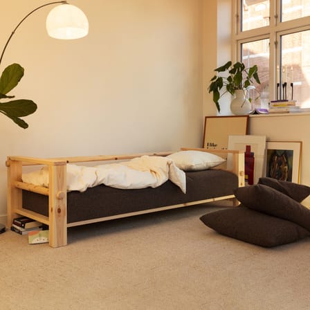 Canapé convertible Bare / Lit 1 place - L 225 cm - KARUP