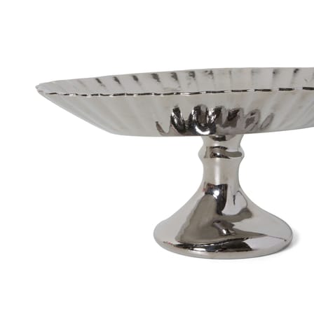 Coupe New classics céramique argent / 34 x 23 cm - HK LIVING