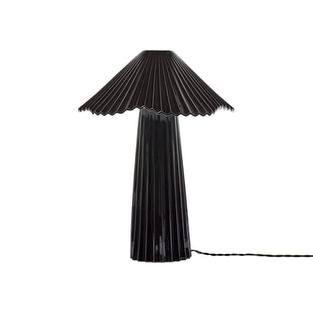 Lampada da tavolo Uala Large ceramica nero / Ø 37,5 x H 48 cm - Serax