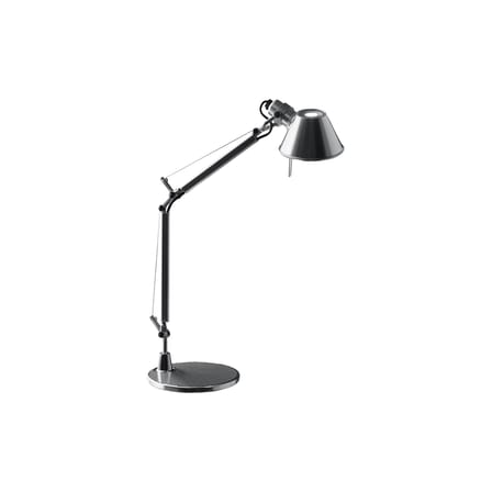 Lampe de bureau Tolomeo Micro métal chromé / 1987 - Artemide