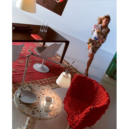 Lampe de table Tolomeo Basculante papier beige - Artemide