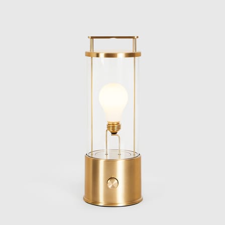 Lampe sans fil rechargeable The Muse 2.0 métal or / IP44 - Version laiton - TALA
