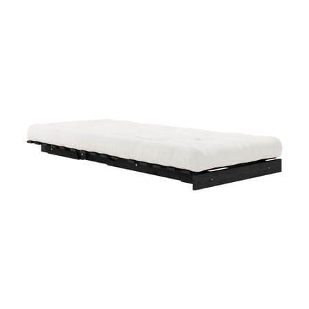Fauteuil convertible Roots / Dormeuse & lit d'appoint - 3 positions / Structure noire - KARUP DESIGN