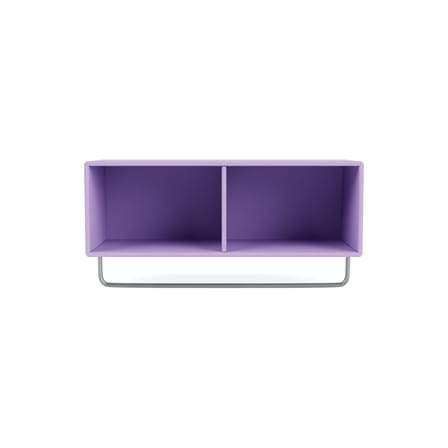 Étagère Coat bois violet / Penderie - L 69,6 x H 24 x Prof. 30 cm - MONTANA