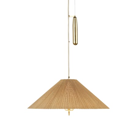 Suspension 1972 bois naturel / Bambou Ø 62 cm - Avec contrepoids / Réédition 50' - Gubi