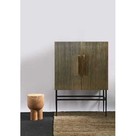 Table d'appoint Pile bois naturel / Table d'appoint - sculpté main - Pols Potten