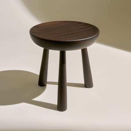 Tabouret Totto bois marron - Gubi