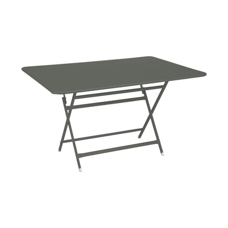 Tavolo pieghevole Caractère metallo verde / 128 x 90 cm - 6 persone / Metallo - Fermob