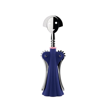 Tire-bouchon Anna G. plastique bleu / Colour Tales - Alessi