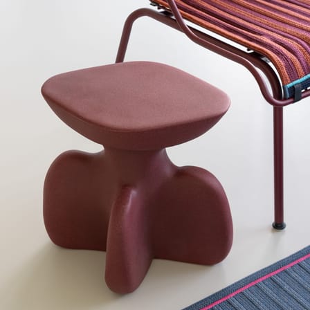 Tabouret Archeo rouge / H 38.7 cm - Jaime Hayón - Magis