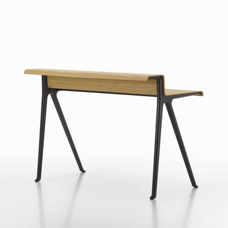 Bureau Courier noir / Ronan Bouroullec - L 120 x P 72,5 cm - Vitra