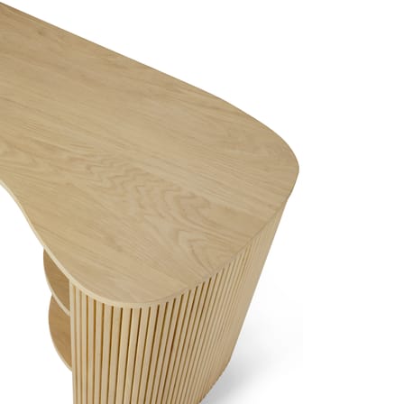 Bureau Roller Max bois naturel / L 137 x P 52 cm - Ethnicraft