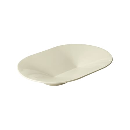 Mere Centrepiece ceramic white / Dish - 52 x 36 cm - Muuto