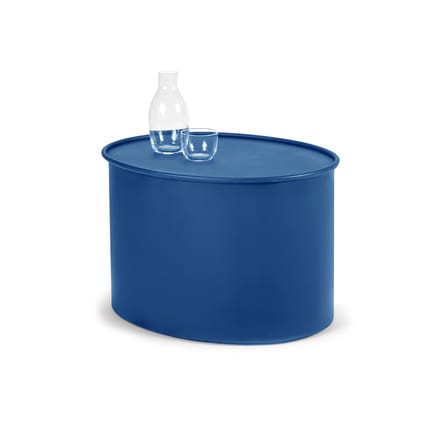 Valerie Coffee table metal blue / 56 x 43.5 x H 37 cm - Serax
