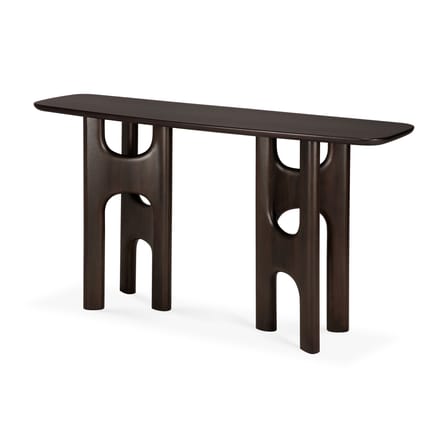 Console Flow bois marron / L 150 x H 79 cm - Ethnicraft