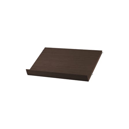 Étagère bois / Porte-revues & chaussures - L 58 x P 30 cm - String Furniture