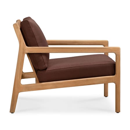Fauteuil rembourré Jack Outdoor / Teck - Ethnicraft